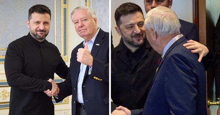Zełenski zaczepia Trumpa. Opublikował zdjęcia z nieżyjącym senatorem