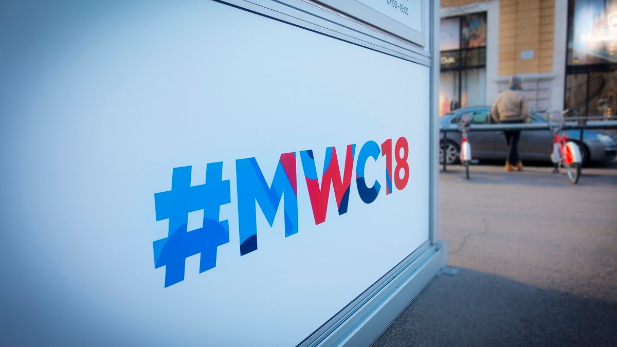 Logo MWC 2018 z depositphotos