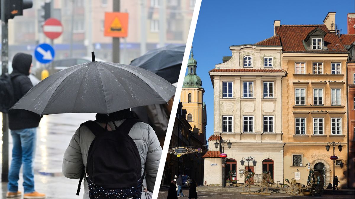 Pogoda w czwartek będzie się różnić w różnych częściach kraju