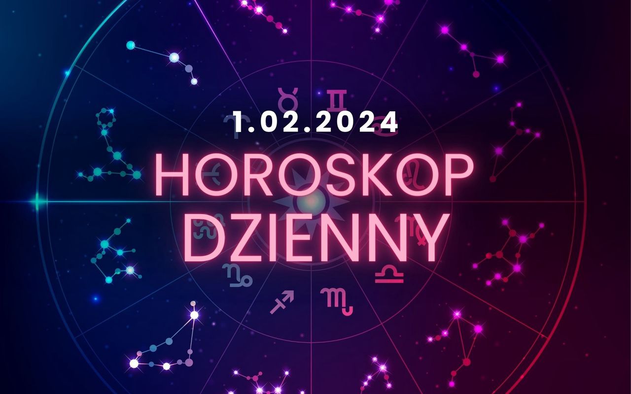 Horoskop dzienny – 1 lutego. Baran, Byk, Bliźnięta, Rak, Lew, Panna, Waga, Skorpion, Strzelec, Koziorożec, Wodnik, Ryby