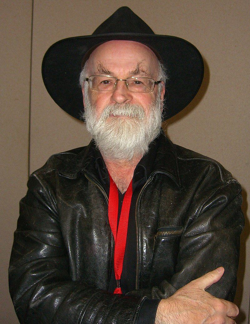 Terry Pratchett w 2012 r.