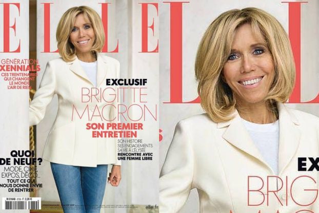 Brigitte Macron na okładce "Elle"!