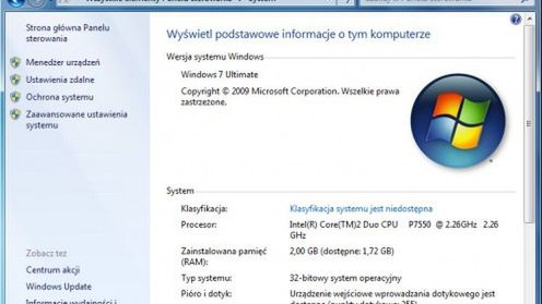 Jak utworzyć punkt przywracania systemu w Windows 7? 1