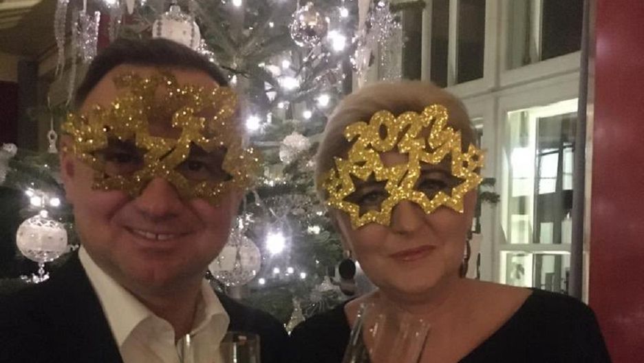 Prezydent wraz z żoną złożył życzenia użytkownikom Twittera