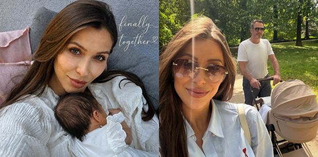 Patrycja Komorowska chwali się NOWONARODZONĄ córeczką. Paweł Dęlag spisuje się jako tata? (ZDJĘCIA)