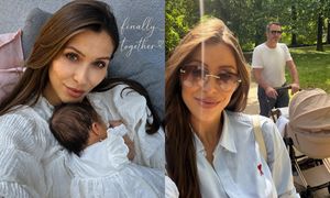 Patrycja Komorowska chwali się NOWONARODZONĄ córeczką. Paweł Dęlag spisuje się jako tata? (ZDJĘCIA)