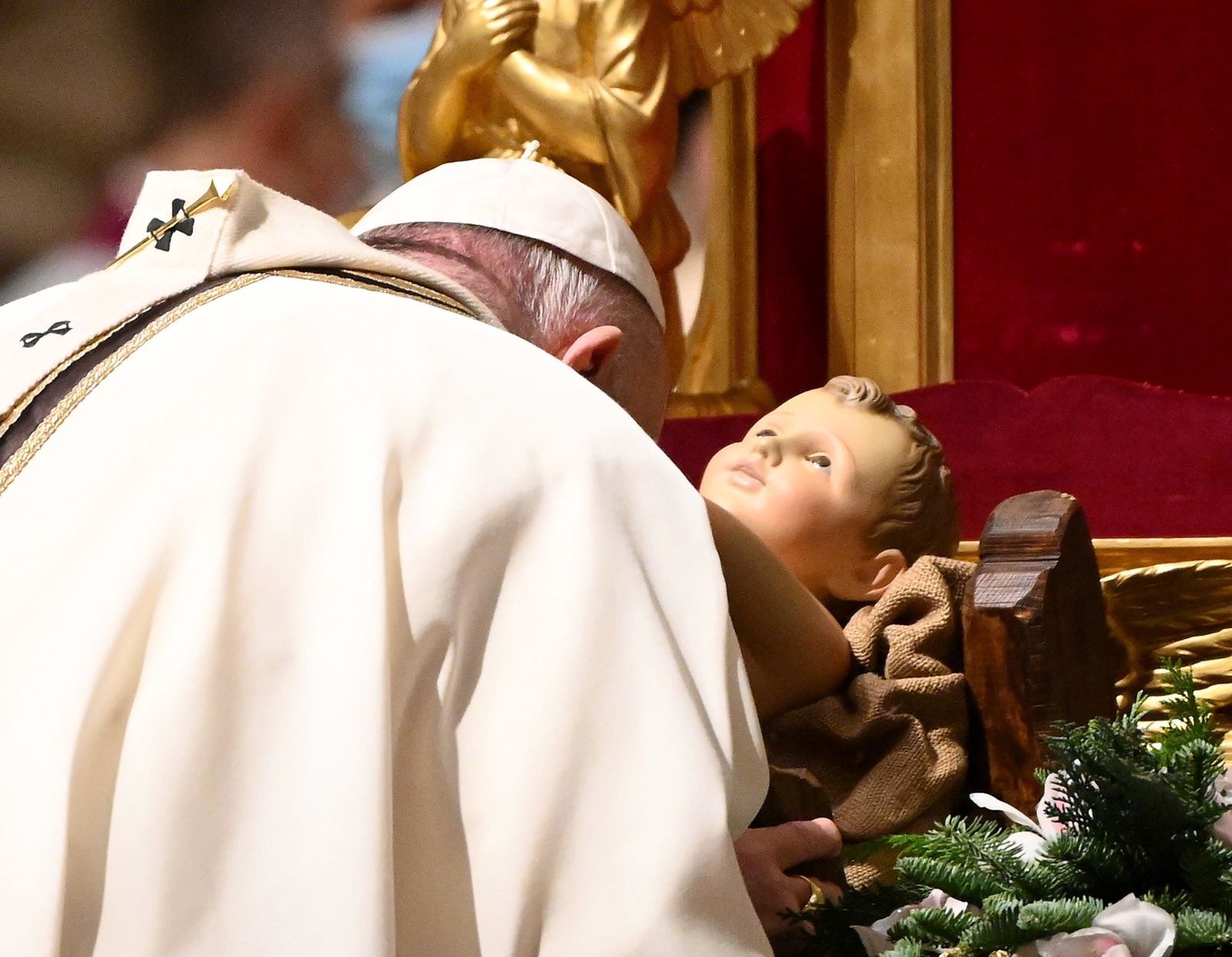 Pasterka w Watykanie. Msza św. z udziałem Franciszka w bazylice św. Piotra