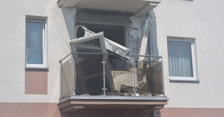 Golub-Dobrzyń. Zalał wodą garnek z płonącym olejem. Doszło do wybuchu