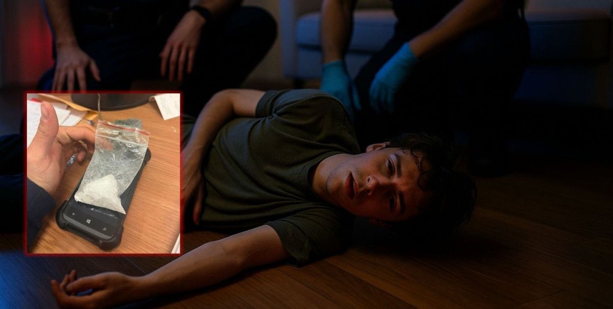 Bytów: Matka wezwała służby do syna po narkotykach. Został zatrzymany