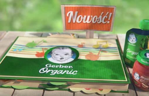 Nowe reklamy Gerber Organic bez dzieci i rodziców (wideo)
