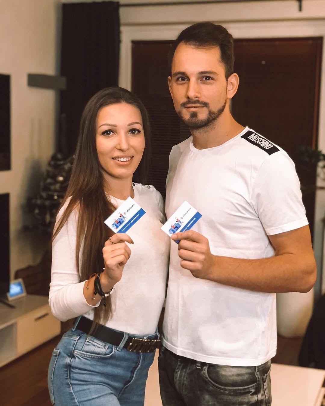 Aleksander Maślak z ukochaną