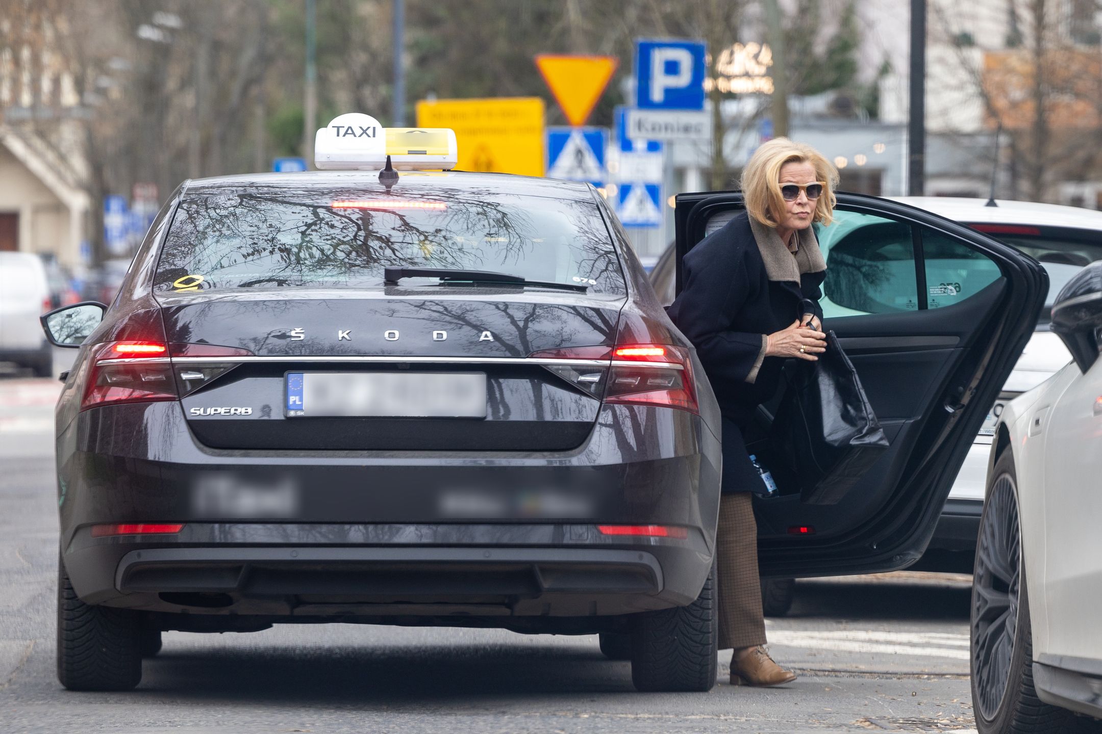 Barbara Bursztynowicz na mieście