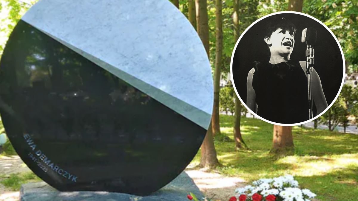 Tak wygląda grób Ewy Demarczyk. Wzbudza duże kontrowersje