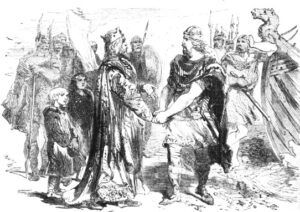 Knut Wielki i Edmund Żelaznoboki