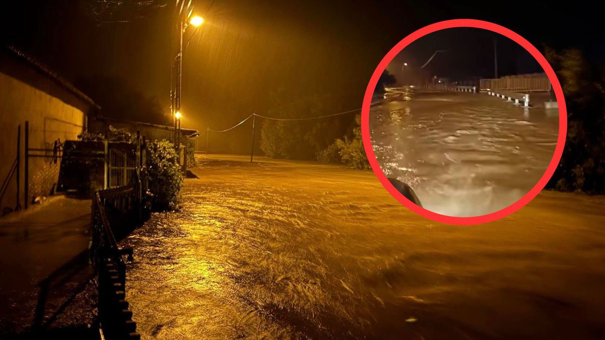 Woda zalewa miejscowości w powiecie nyskim