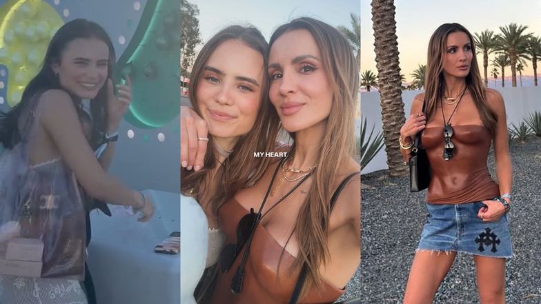 Sara Boruc z córką bawiły się w najlepsze na festiwalu