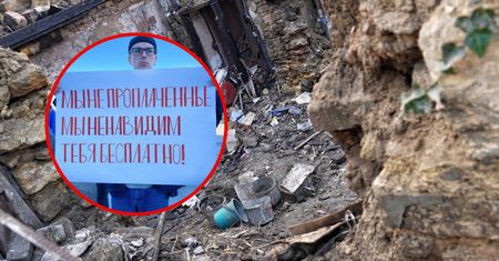 Rosjanie wyszli na ulice w Gruzji ze specjalnym przekazem do Putina