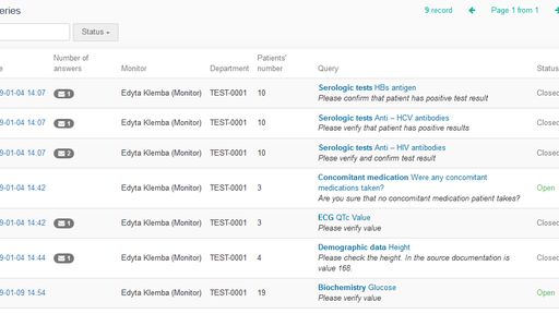 eCRF.biz Clinical Trial software