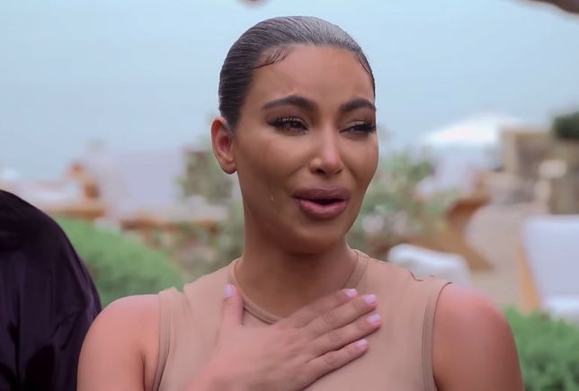 Kim Kardashian opłakuje rozstanie z Kanye Westem