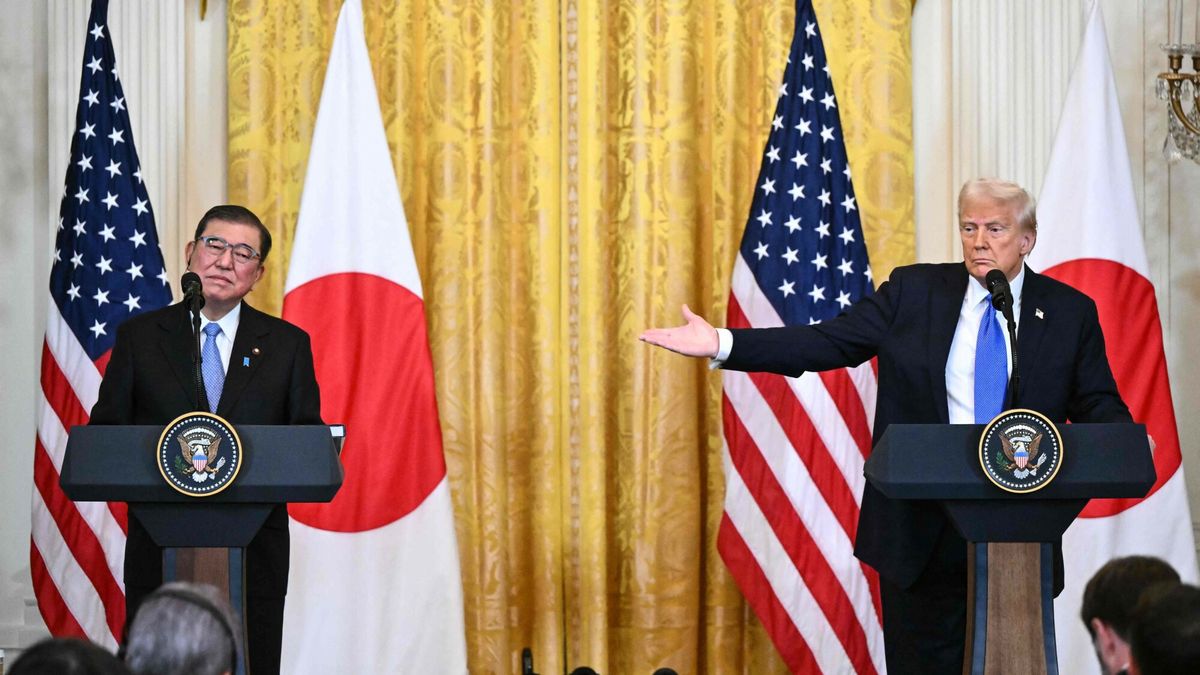 Spotkanie premiera Japonii i prezydenta USA w lutym 2025 roku