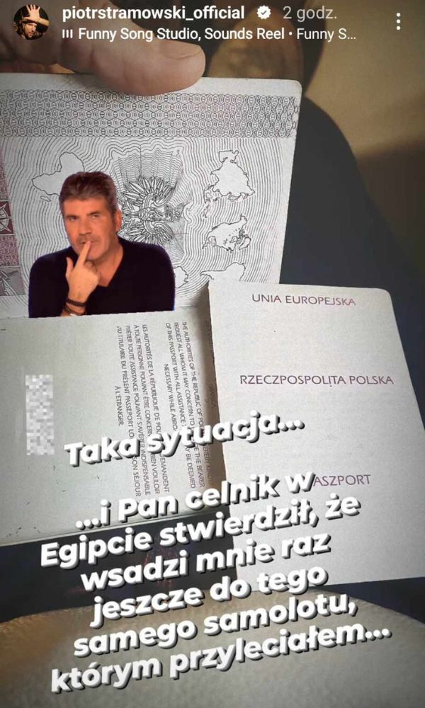 Zniszczony paszport 