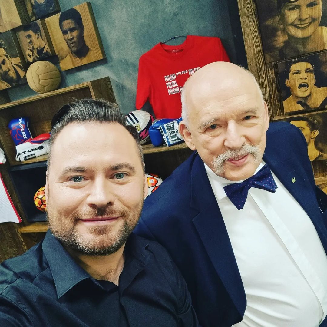 Krzysztof Stanowski i Janusz Korwin-Mikke