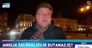 Solidna wpadka w TVP Info. Dziennikarz miał nadawać z Londynu, szybko się wytłumaczył