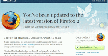 Firefox 2 nie jest już wspierany