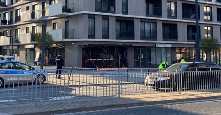 Wybuch w pralni samoobsługowej w centrum Wrocławia