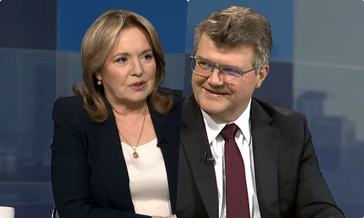 Danuta Holecka i Maciej Wąsik w Telewizji Republika, 24.01.2024