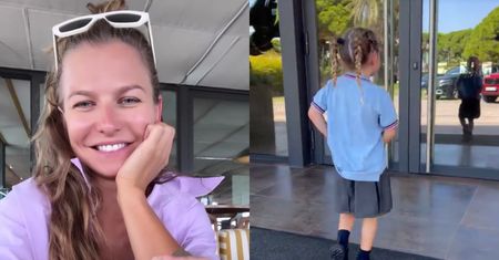 Anna Lewandowska relacjonuje pierwszy dzień w szkole Klary: "Była bardzo dzielna, więc czas NA LODY"