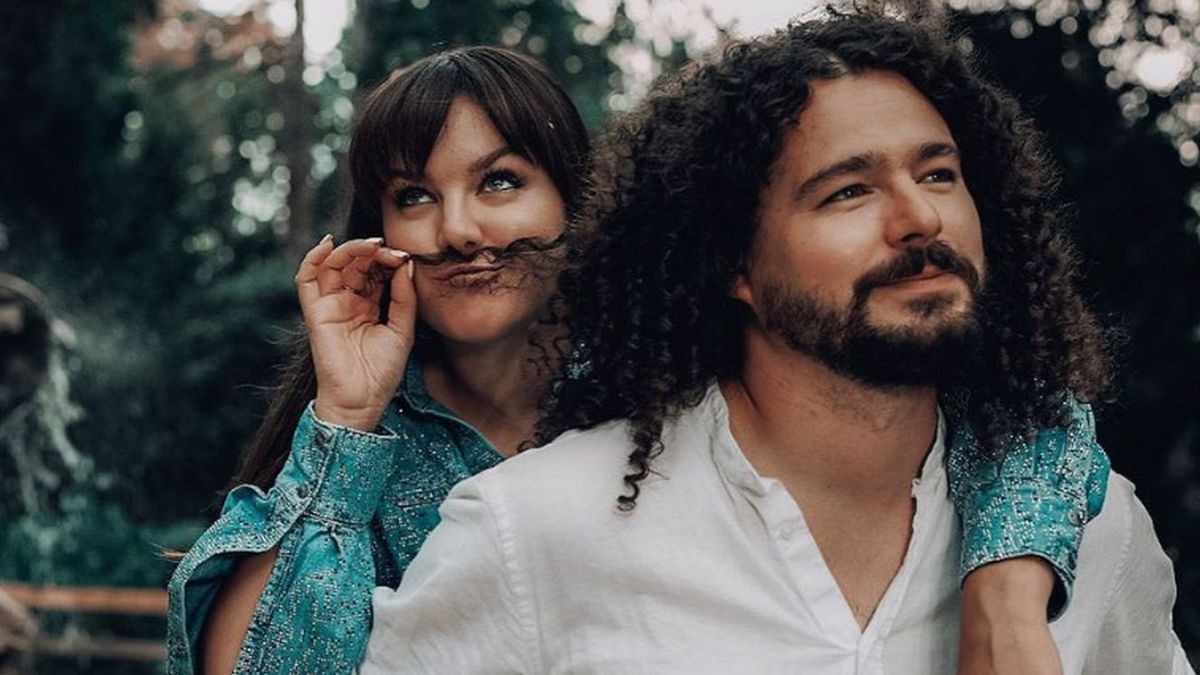 Ewa Farna z mężem Martinem Chobotem