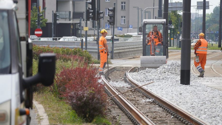 Roboty torowe na Żeromskiego są już na ukończeniu