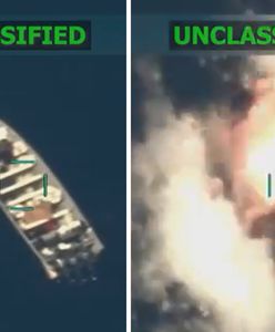 Na łodzi były cztery osoby. Hegseth pokazał nagranie z ataku