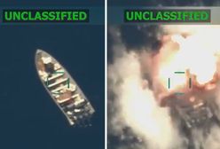 Na łodzi były cztery osoby. Hegseth pokazał nagranie z ataku