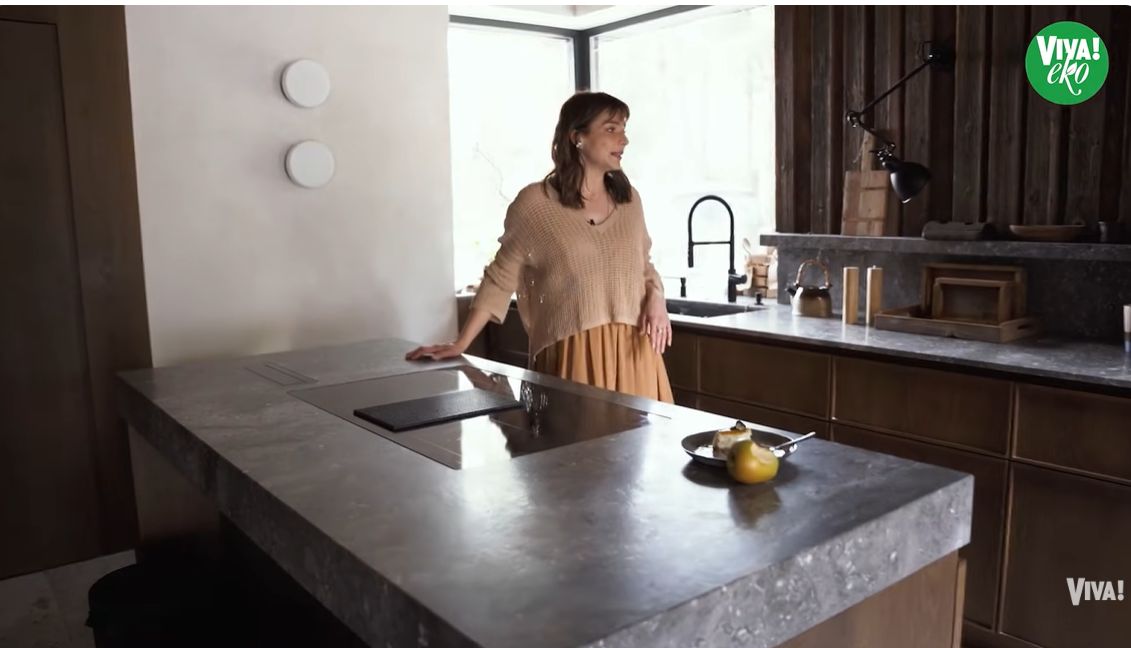 Kuchnia Anny Dereszowskiej w domu na Mazurach