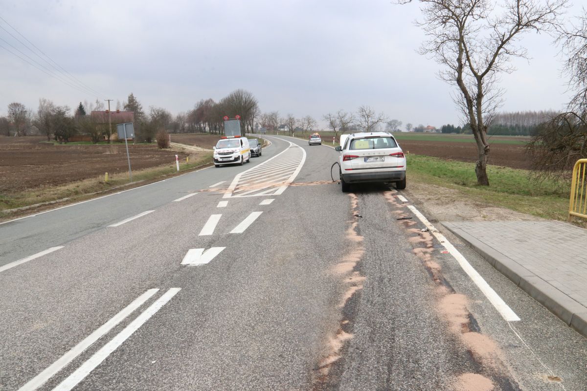 Zdjęcie z miejsca wypadku