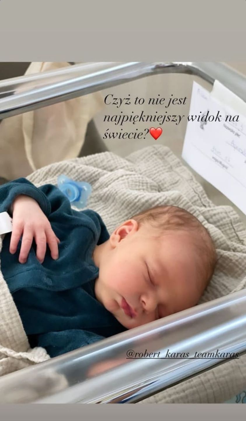 Małgorzata Rozenek gratuluje Agnieszce Włodarczyk narodzin synka