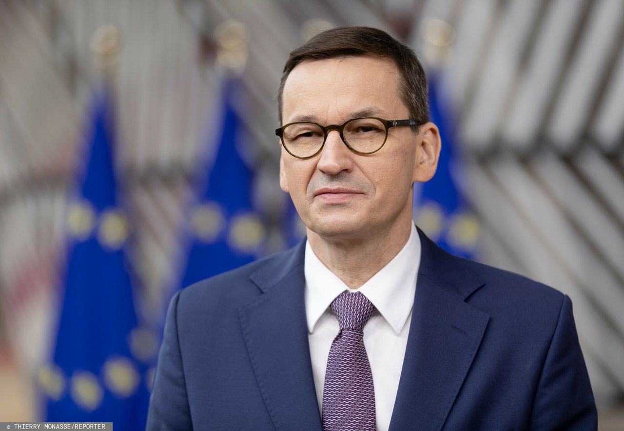 Na zdjęciu premier Mateusz Morawiecki 