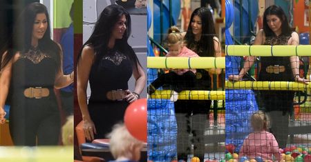 Węgrowska w obcisłym kombinezonie pręży się przed paparazzi...