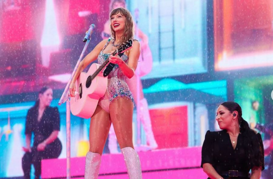 Taylor Swift wjechała na koncert w nietypowy sposób