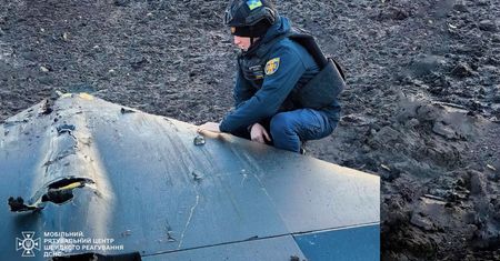 Namierzyli rosyjskiego drona. Ukraińscy pirotechnicy nie tracili czasu