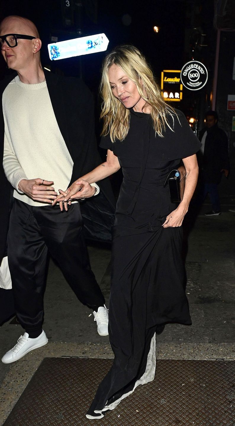 Kate Moss z Polakiem w Soho