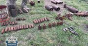 Odkrycie na Mazowszu. Nielegalne arsenały broni i materiałów wybuchowych