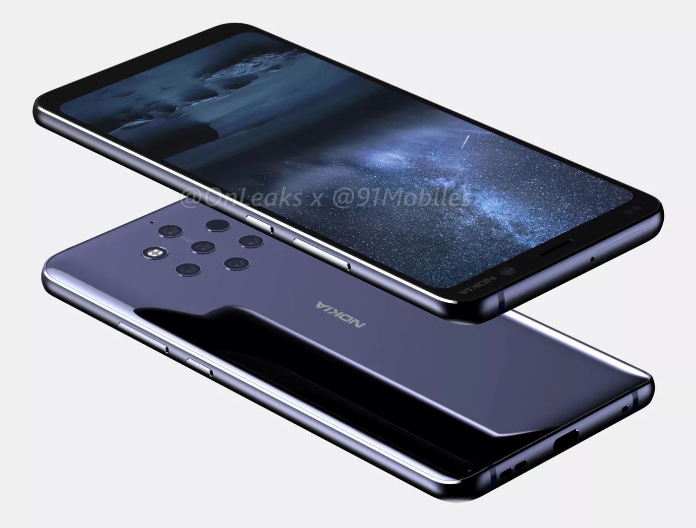 Nokia 9 PureView na wizualizacji. Tak ma wyglądać flagowiec z pięciokrotnym (!) aparatem 3