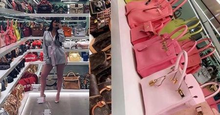 Kylie Jenner ma garderobę dla... swoich torebek. Wydała na nie... MILION DOLARÓW (FOTO)