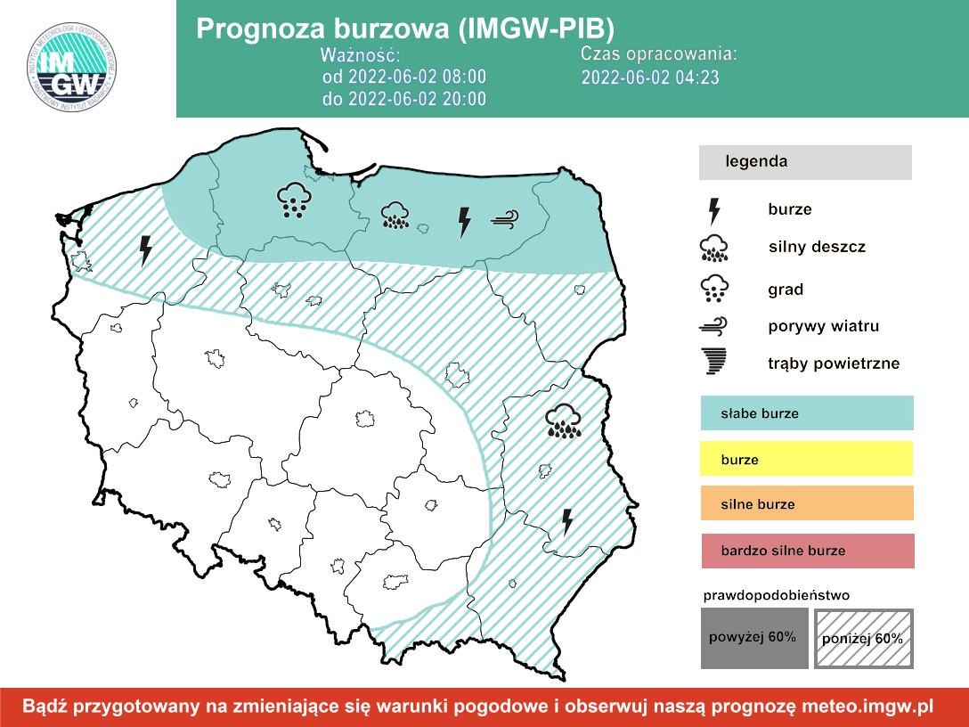 Prognoza burzowa czwartek 2.06