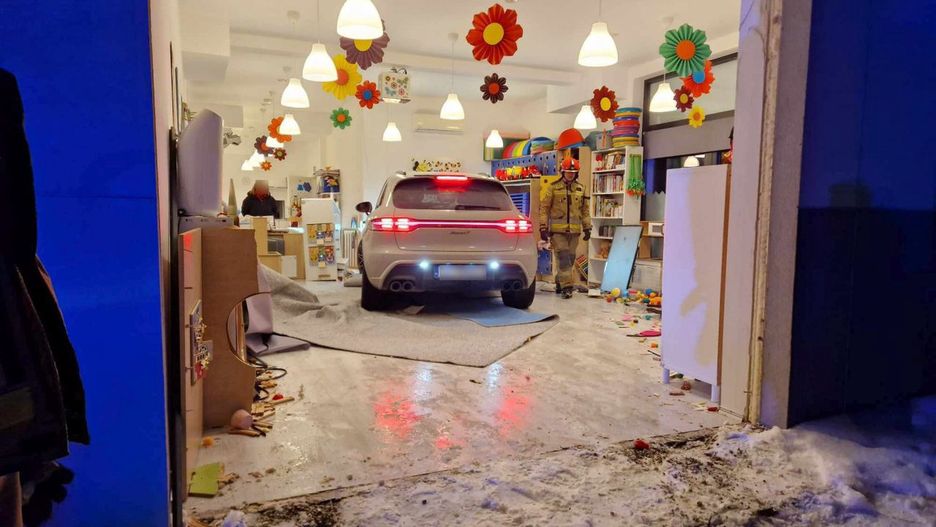 Zdjęcie z miejsca zdarzenia