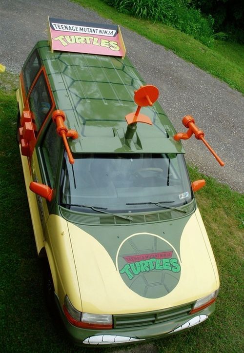 Turtles Real Van