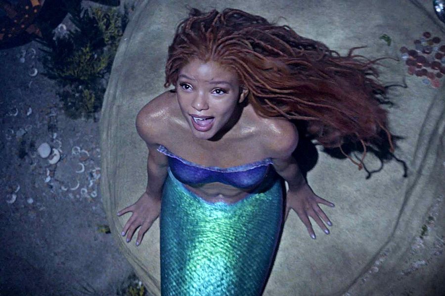 Halle Bailey as Ariel in "The Little Mermaid"